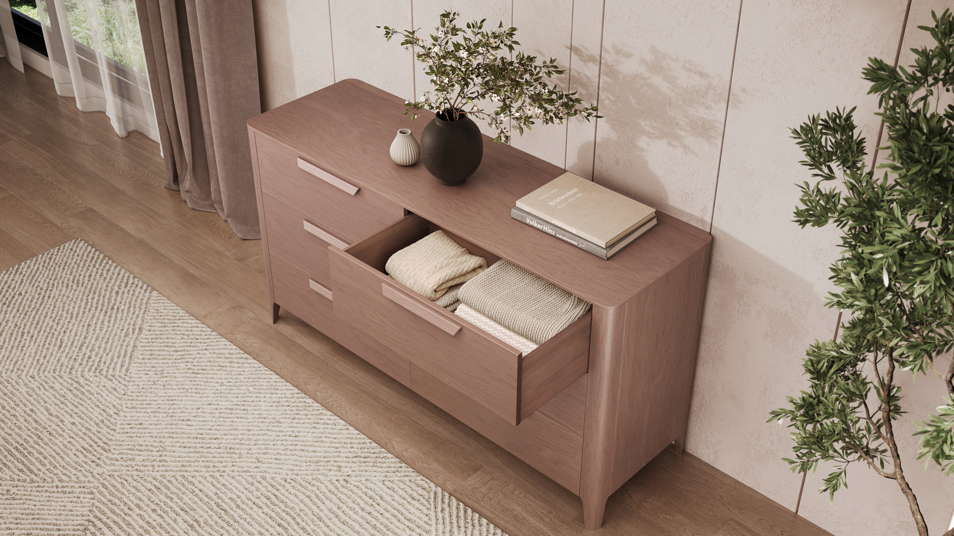 Комод  FLORENTIA 6 ящиков