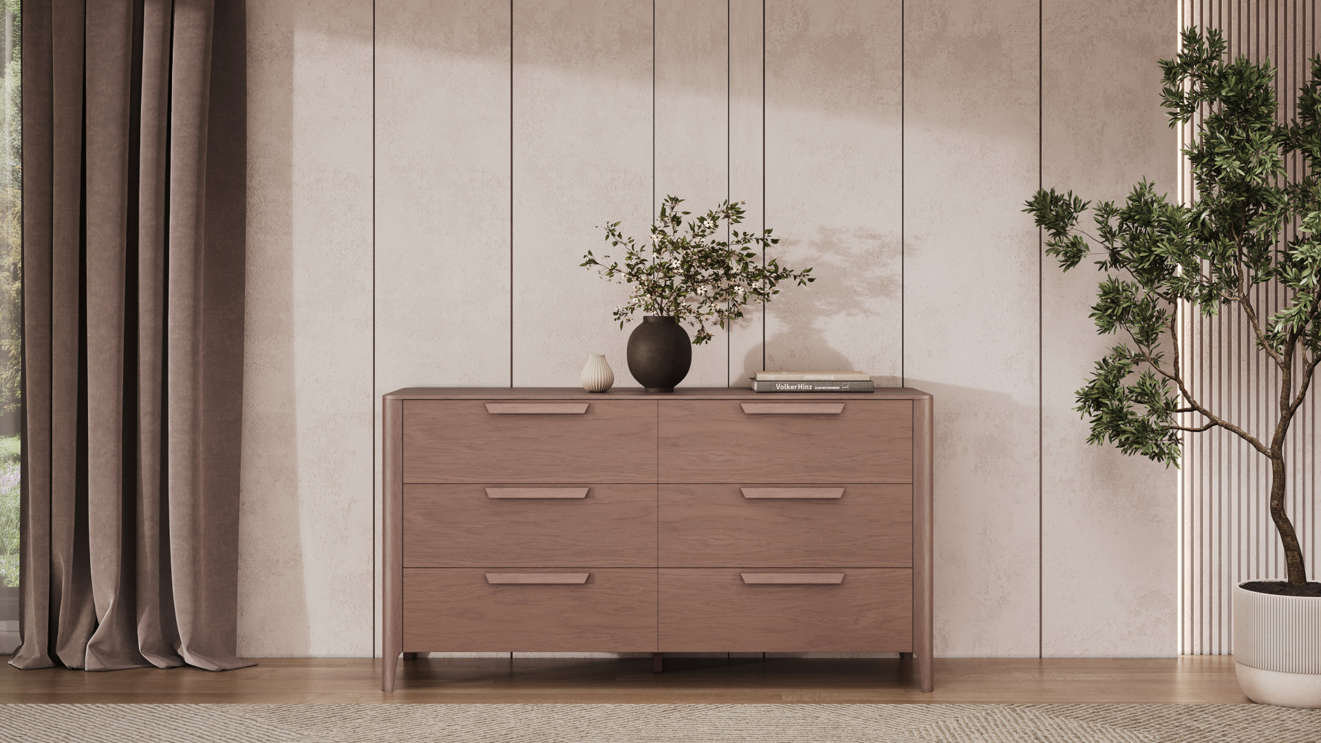 Комод  FLORENTIA 6 ящиков
