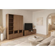 TV stand and wardrobe in the living room